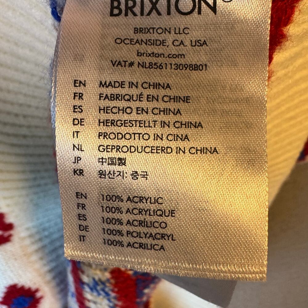 Brixton Alta Fair‎ Isle Sweater Nordic Jacquard Cabincore Women’s - Medium - Picture 9 of 10